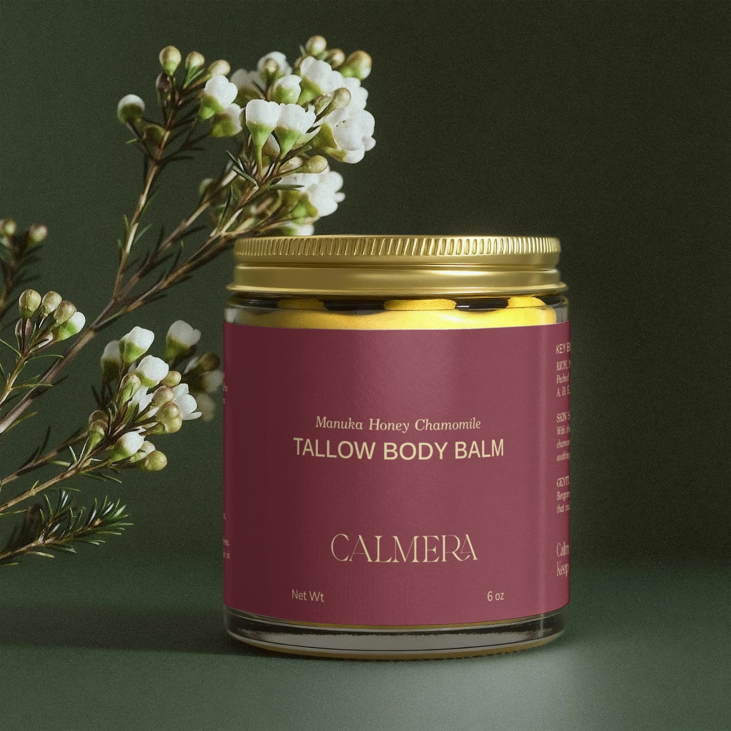 Manuka Honey Chamomile Tallow Body Balm
