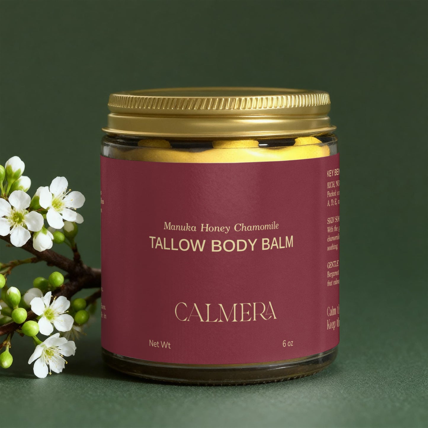 Manuka Honey Chamomile Tallow Body Balm